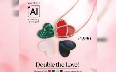 Liali Jewellery Unveils Exclusive Valentine's Day Collection - "Double the Love" with Interchangeable Hearts