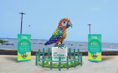 Bisleri International Unveils 'Binny the Bird' on World Environment Day to Champion Plastic Circularity
