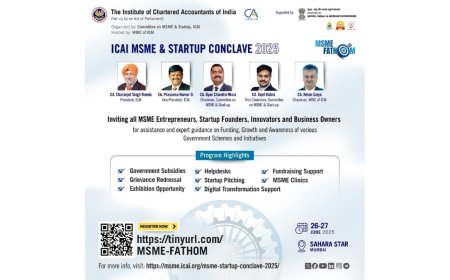 ICAI Pioneers Nationwide MSME Empowerment Drive for ‘Viksit Bharat’