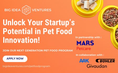 Big Idea Ventures and Mars Petcare Launch 2025 Global Pet Food Innovation Program in Collaboration with AAK, Buhler, and Givaudan