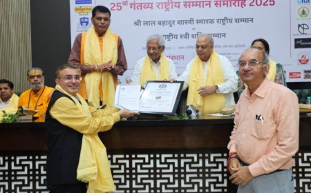 CA Shankar Ghanshyamdas Andani Appointed as Vice President of Gantavaya Sansthan, Conferred with Lal Bahadur Shastri Award 2025