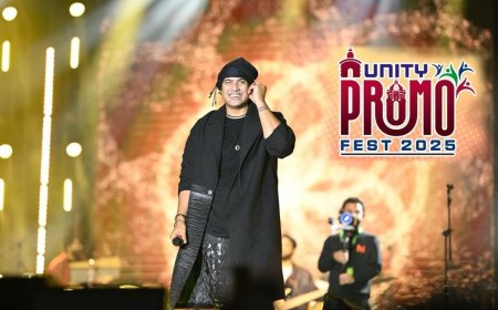 Unity Fest Concludes on a High Note with Jubin Nautiyal Concert and Launch of ‘Unity’ Logo